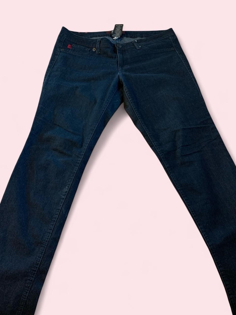 Women's Dark Blue Skinny Jeans - Stretch Slim Fit
